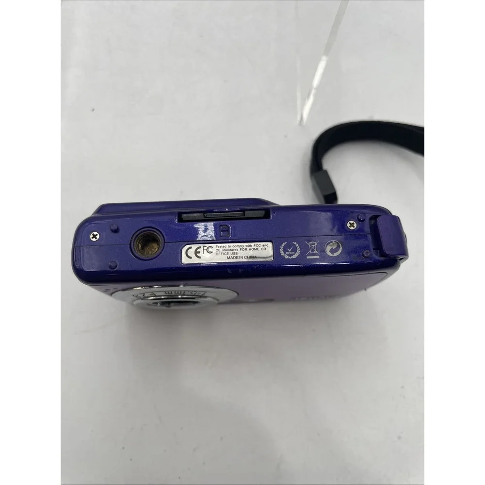 Vivitar ViviCam 7022 Digital Camera 7.1MP 4x Zoom+Battery+SD Card-TESTED